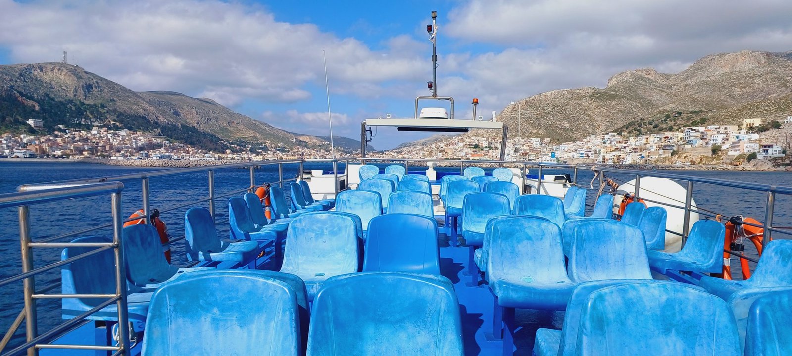 A bordo do ferry