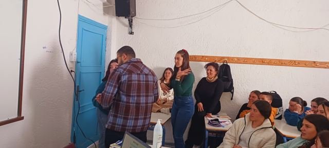 Falando sobre o Brasil para mais uma turma