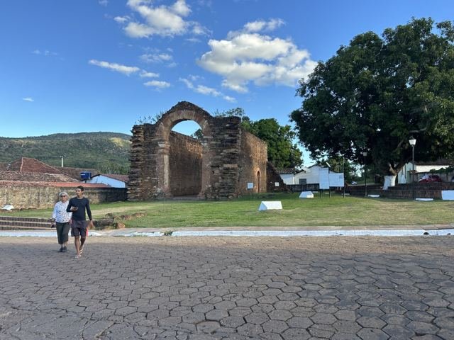 As ruínas, cartão-postal de Natividade
