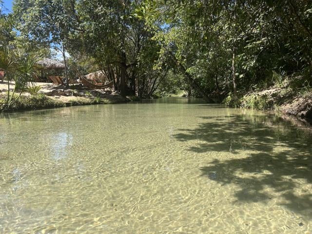 Transparência que parece piscina
