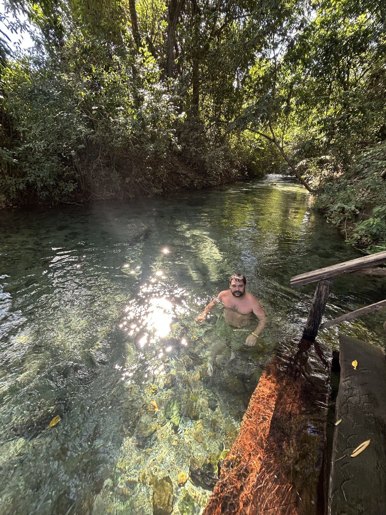 Banho no Rio Azuis