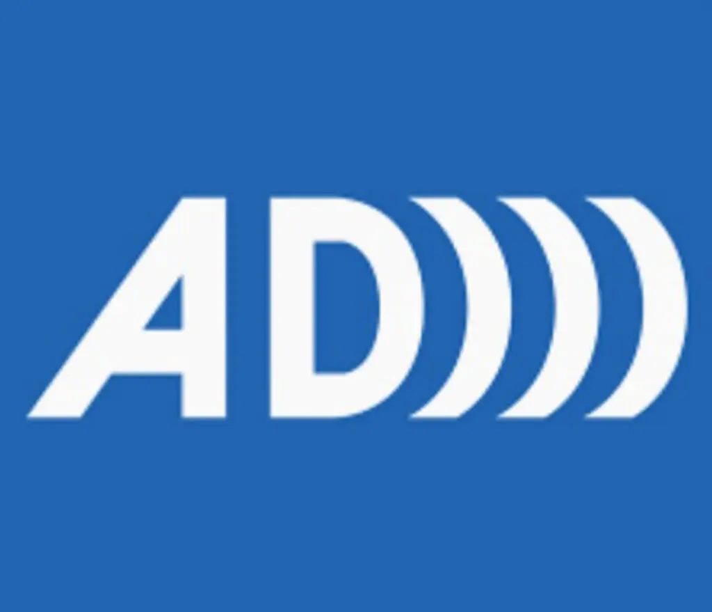 Ícone de Audiodescrição (AD)))